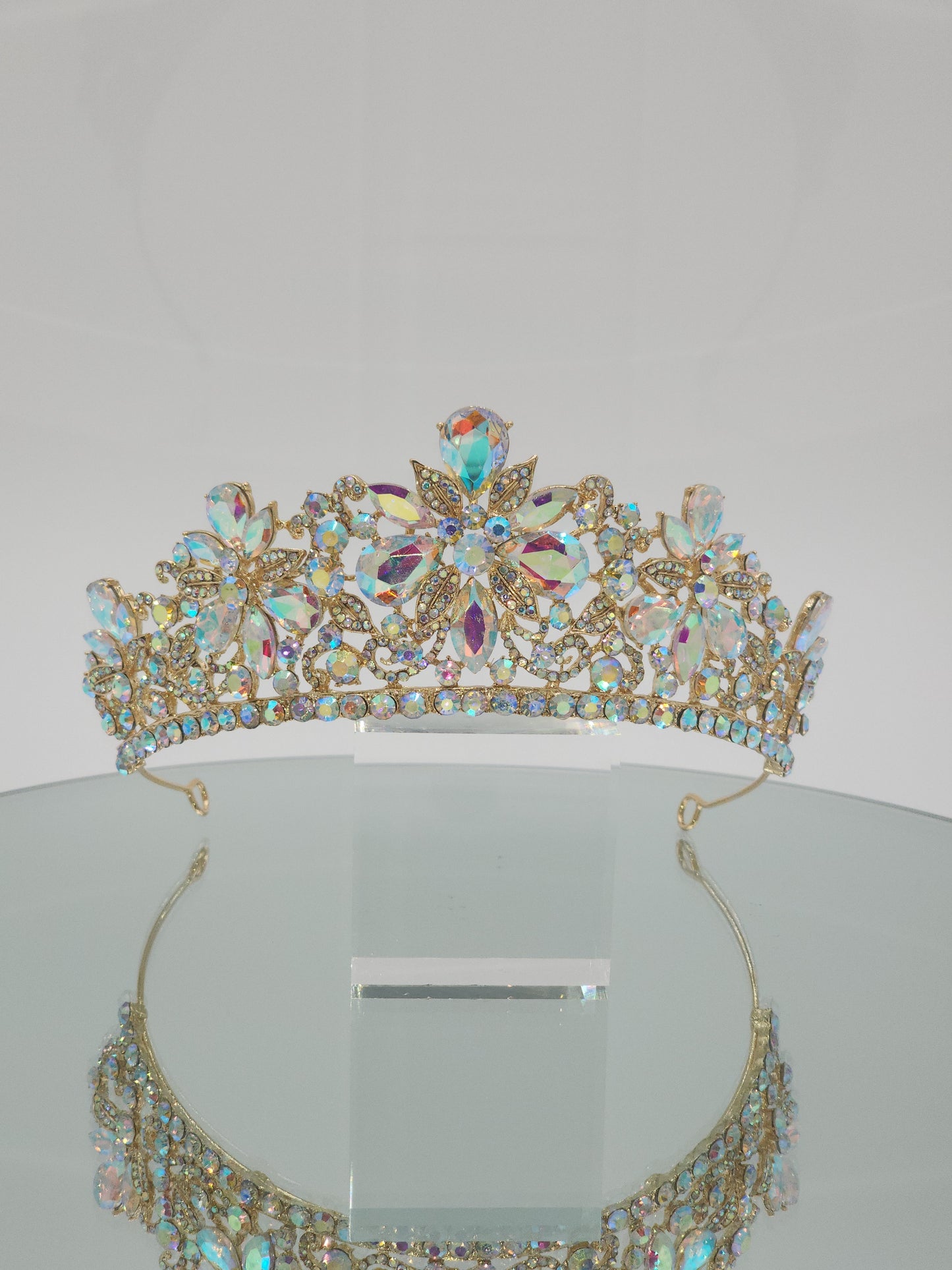 Flower Design Tiara #1370