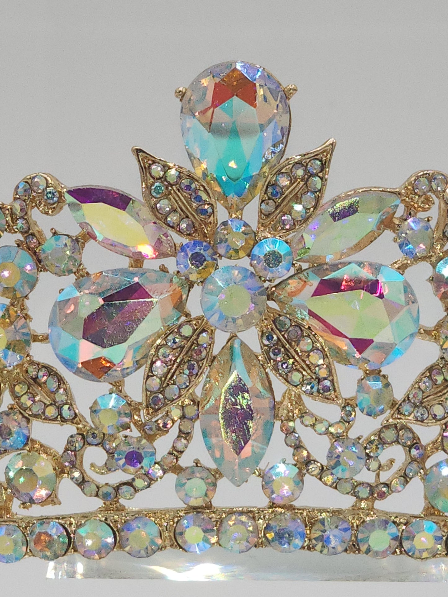 Flower Design Tiara #1370