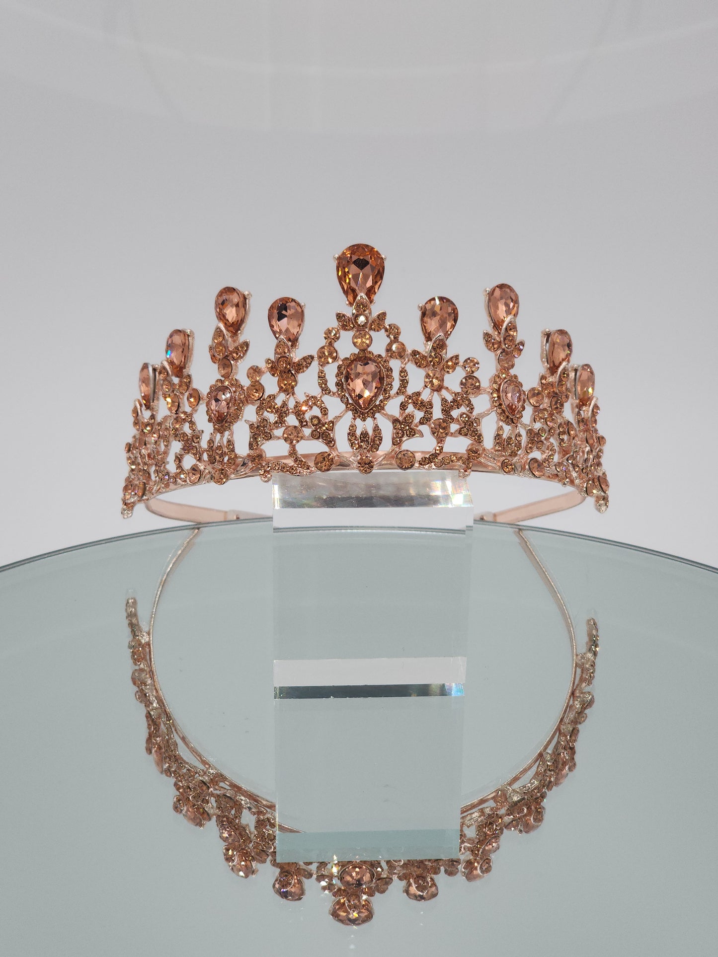 Rose gold Tiara # 312