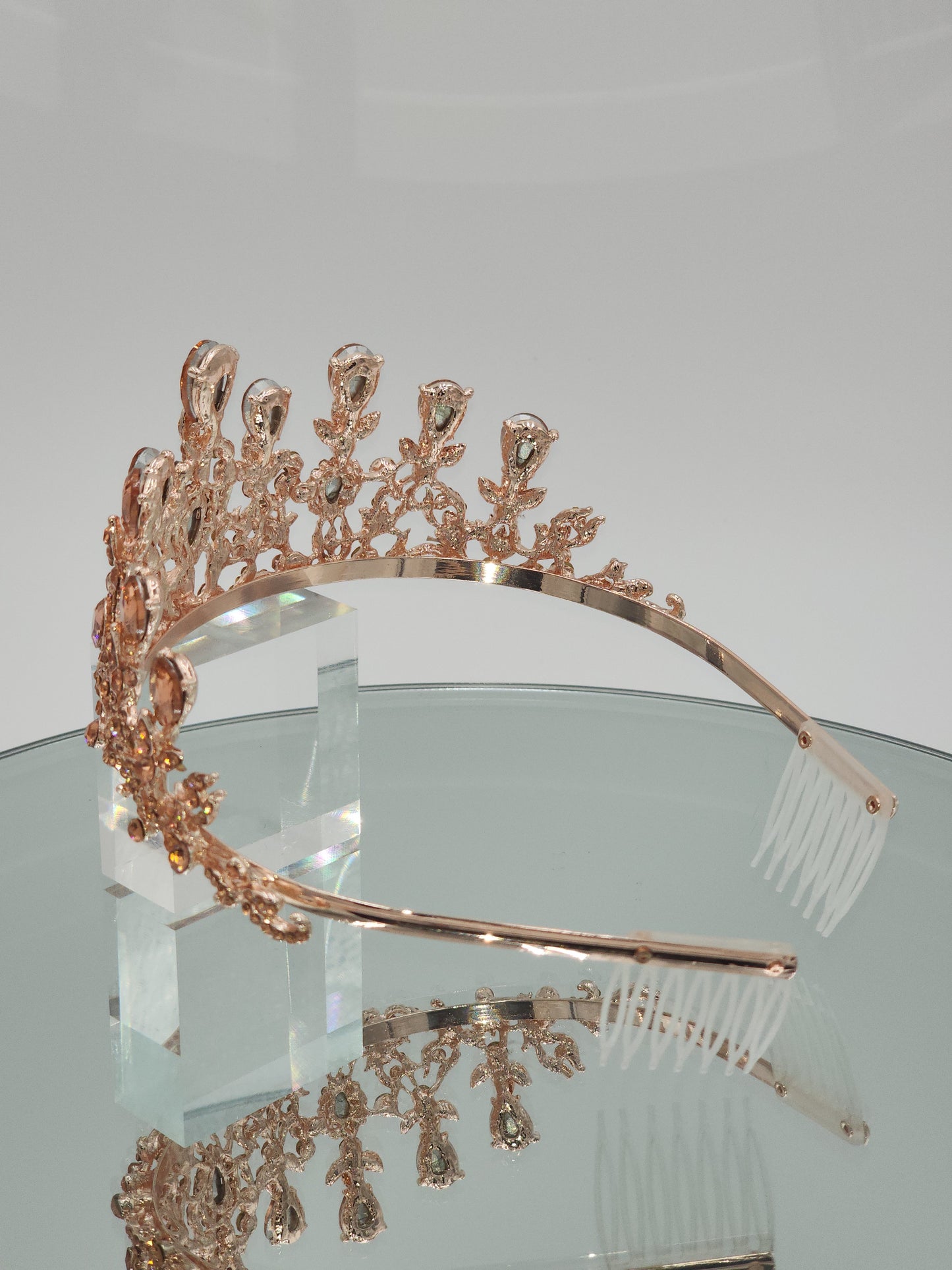 Rose gold Tiara # 312