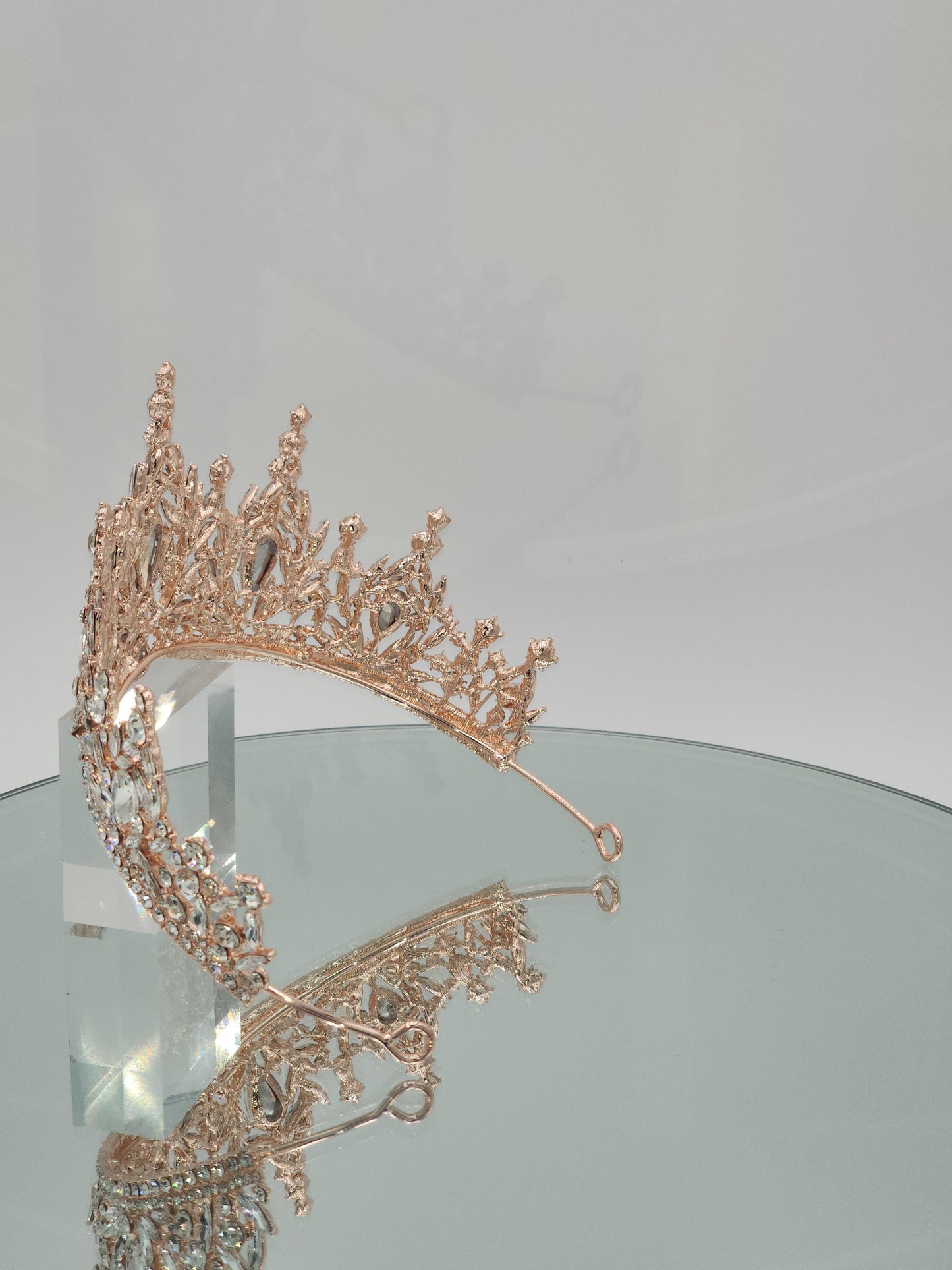 H1401 rinestone quinceañera tiara