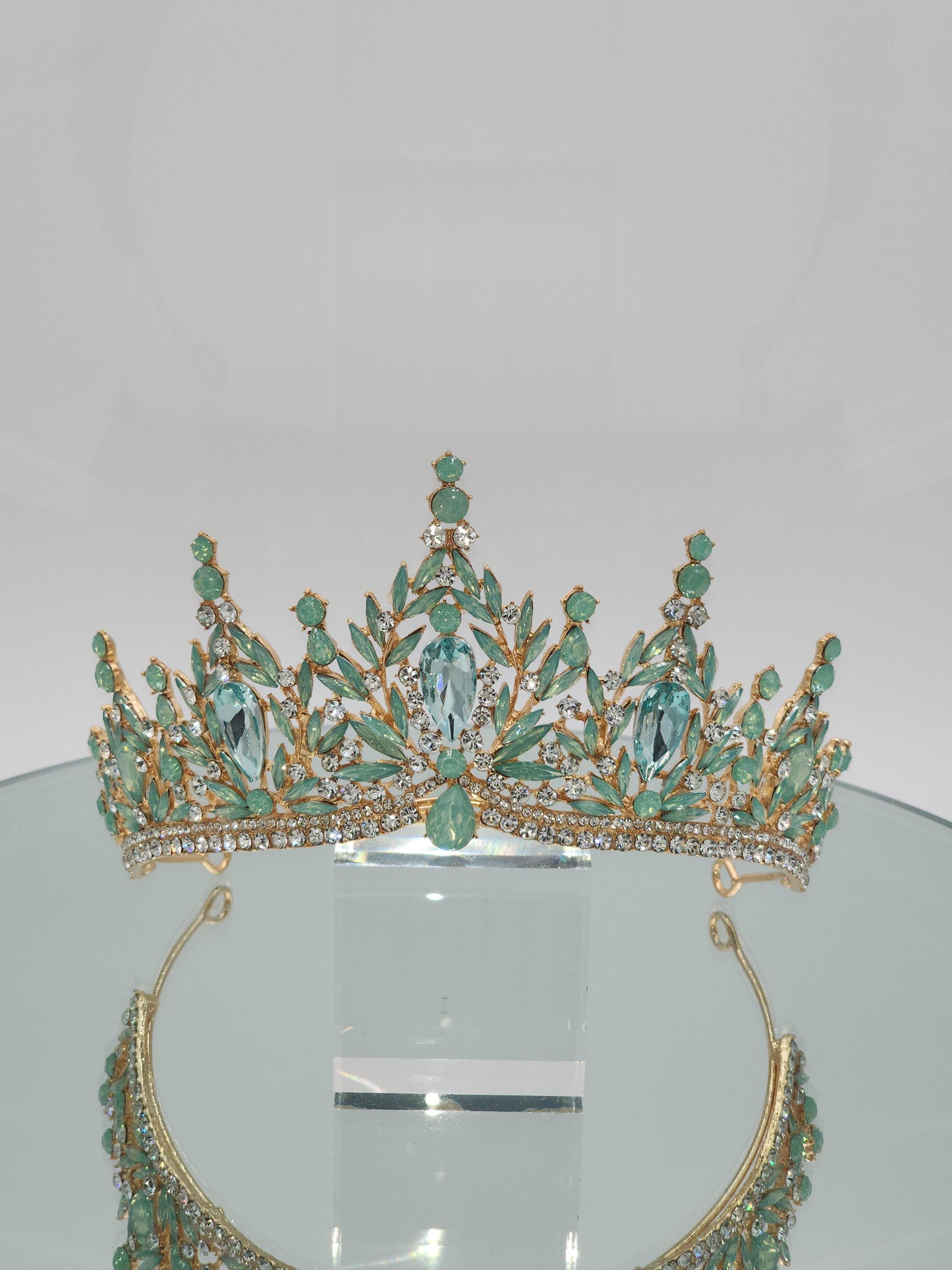 H1401 rinestone quinceañera tiara