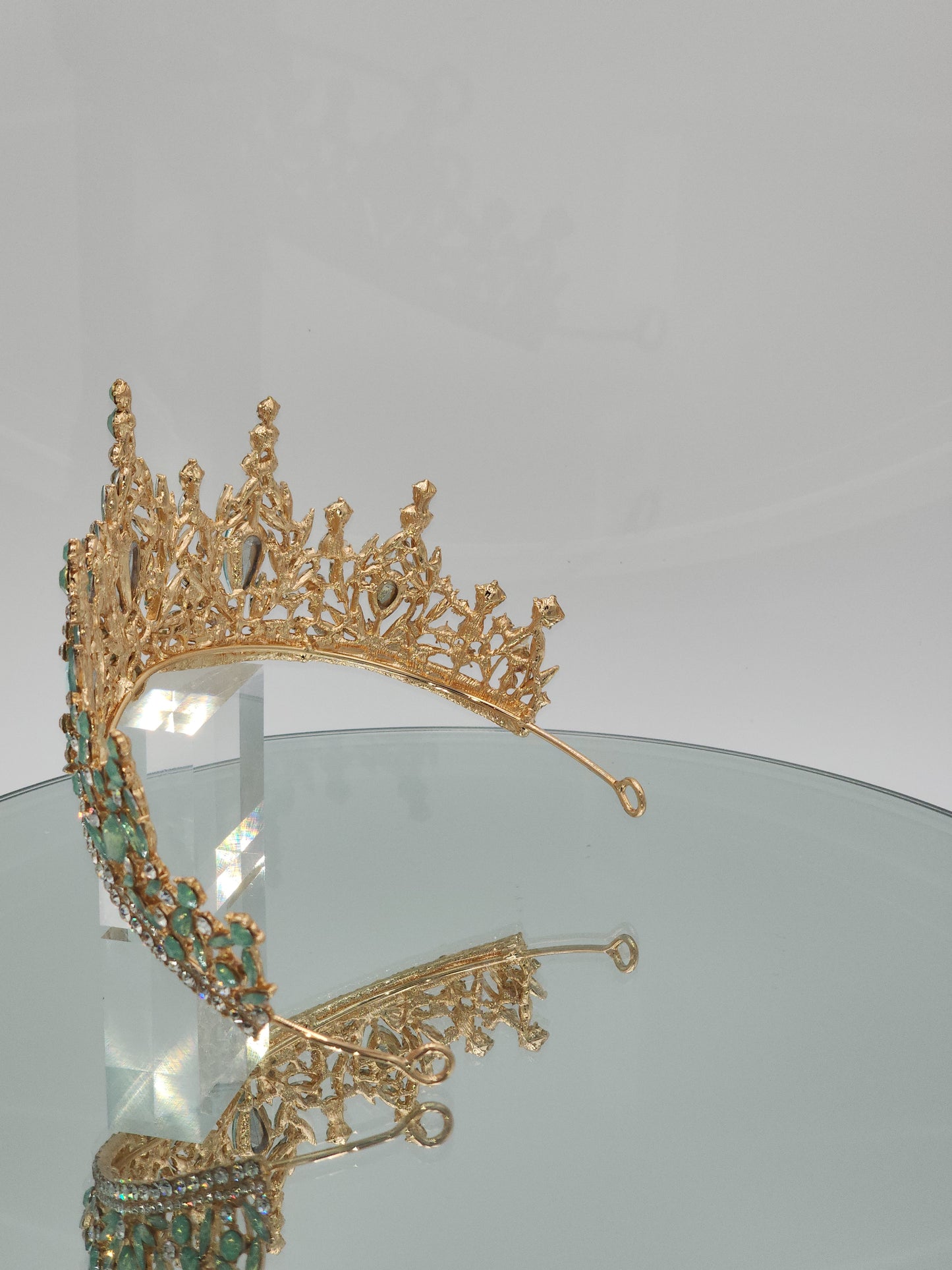 H1401 rinestone quinceañera tiara