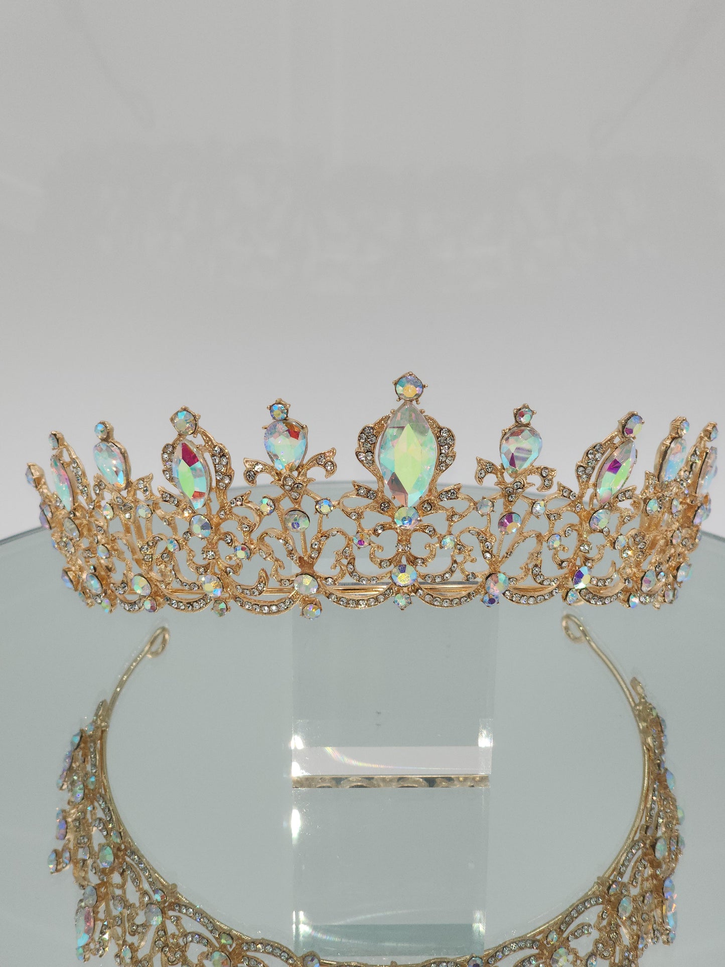 A/B Stone tiara #209