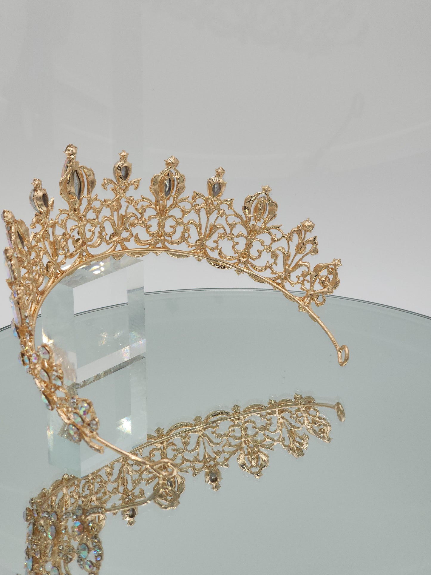 A/B Stone tiara #209