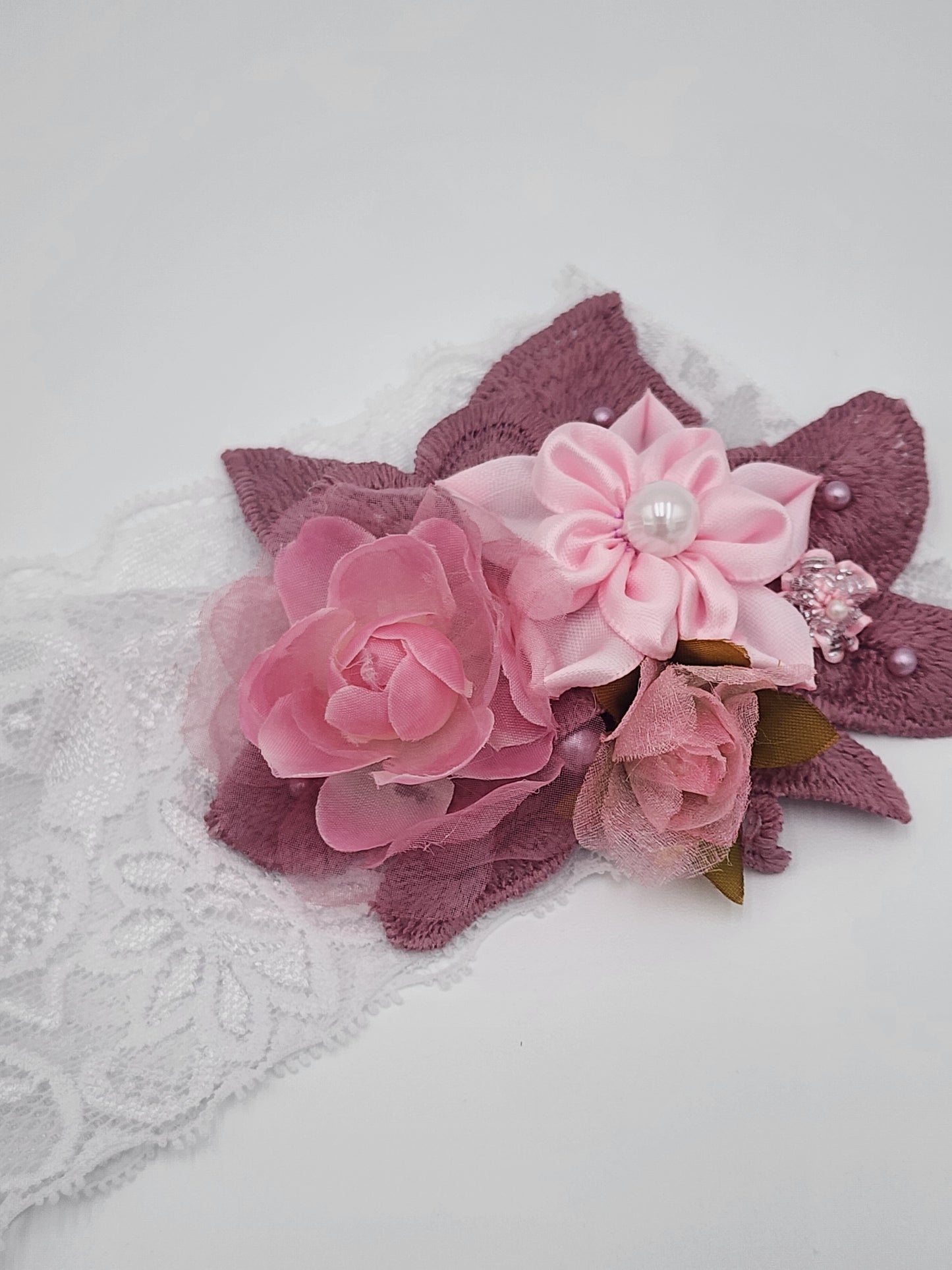 Newborn handmade flower headbands