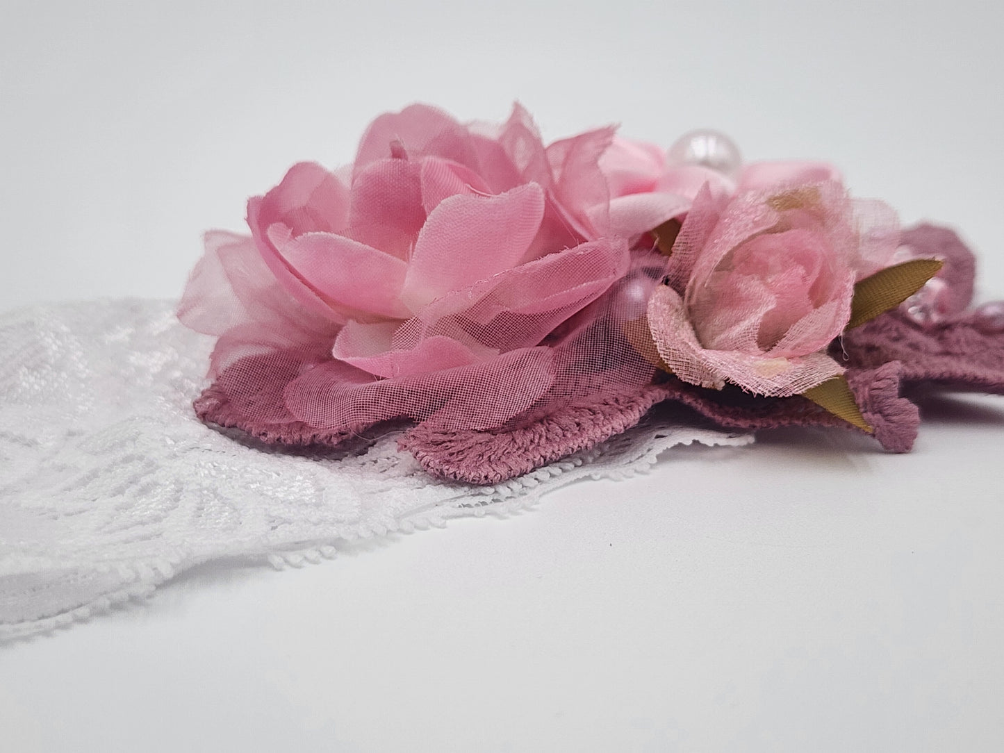 Newborn handmade flower headbands