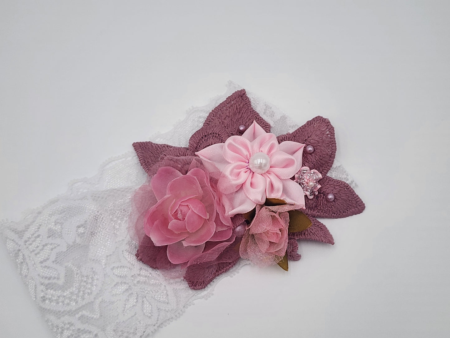 Newborn handmade flower headbands