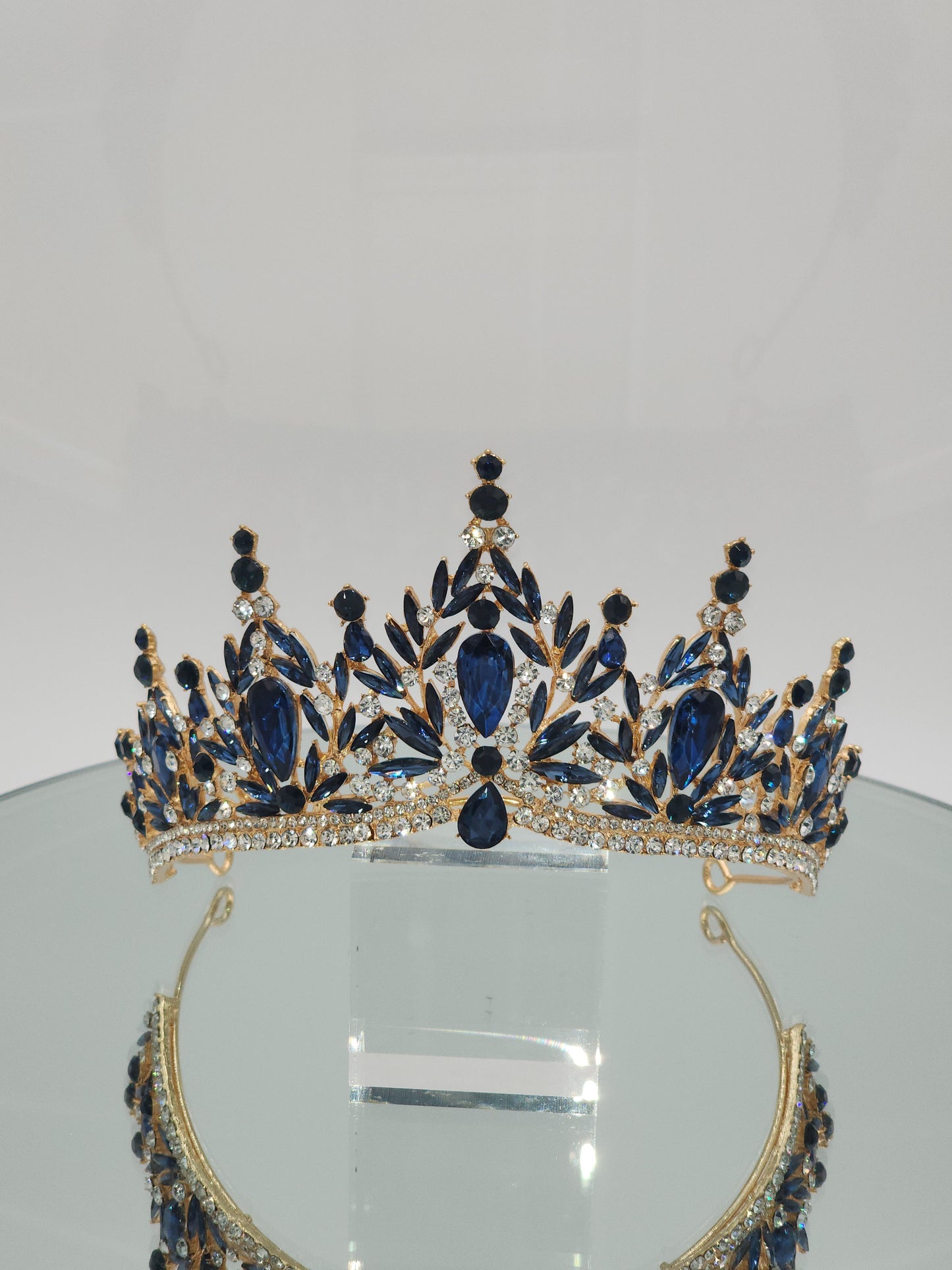 H1401 rinestone quinceañera tiara