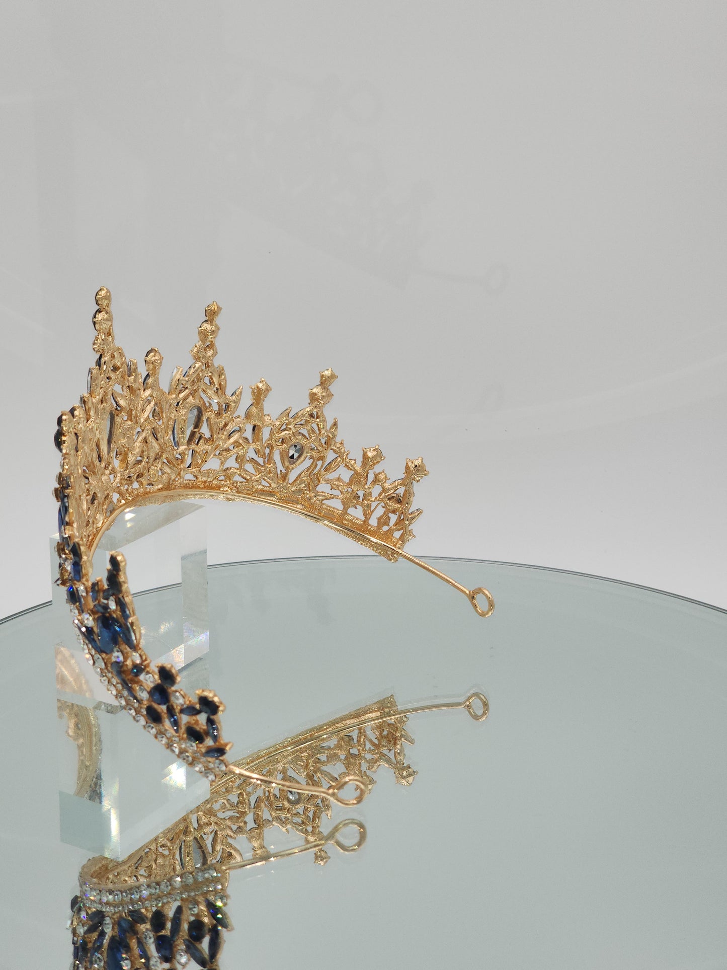 H1401 rinestone quinceañera tiara