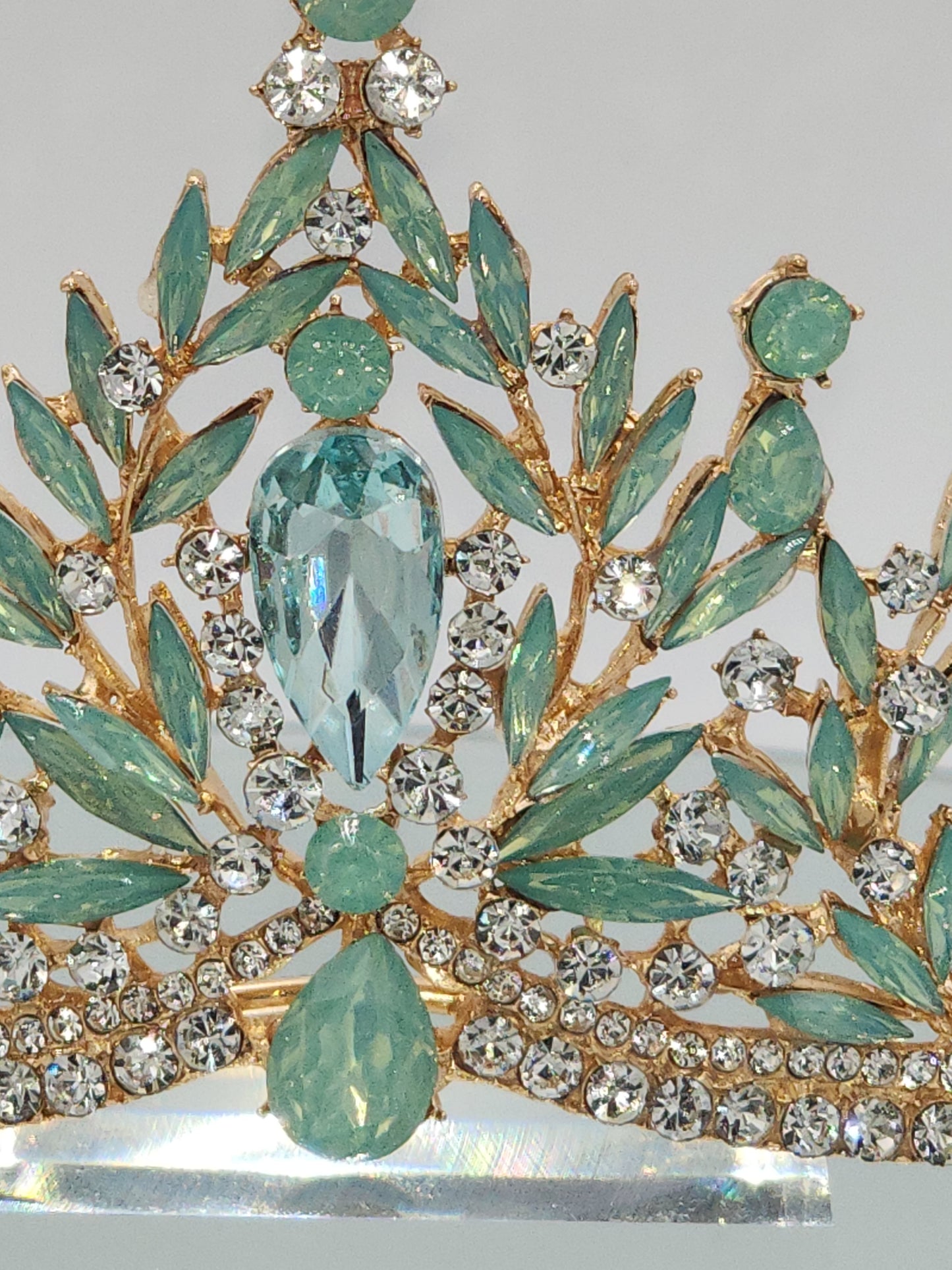 H1401 rinestone quinceañera tiara