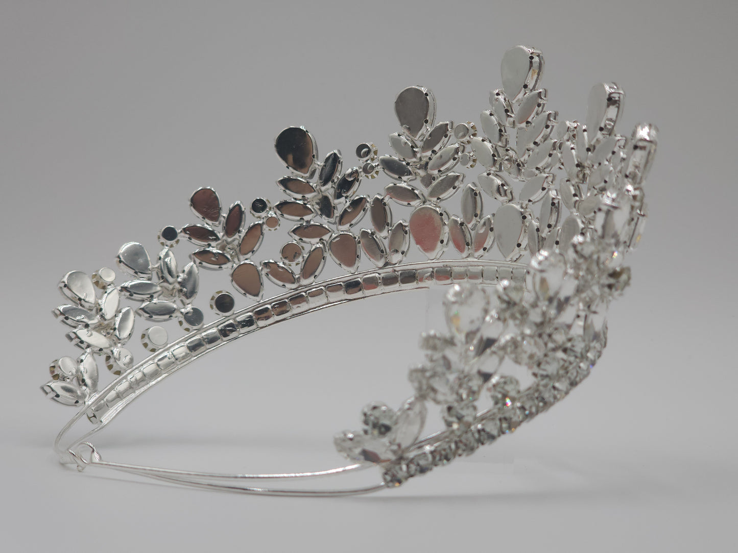 3” Quinceañera Crown with Grand Stones | Mexican Regal Tiara