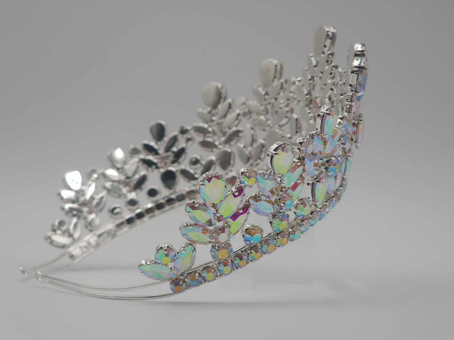 3” Quinceañera Crown with Grand Stones | Mexican Regal Tiara