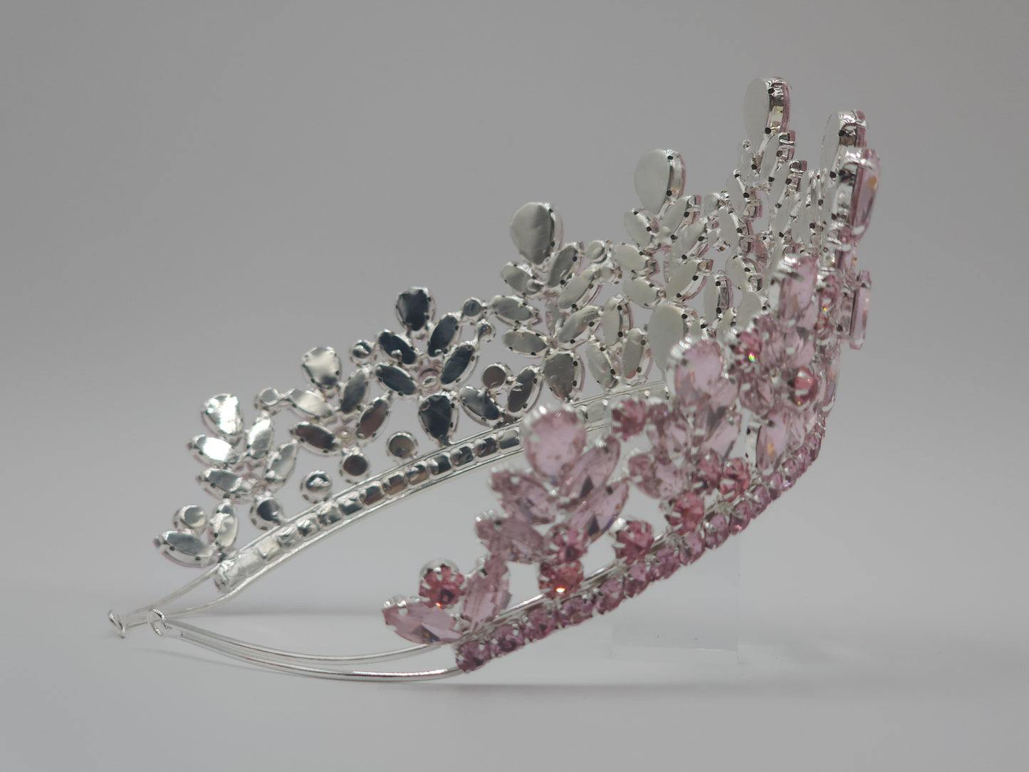 3” Quinceañera Crown with Grand Stones | Mexican Regal Tiara