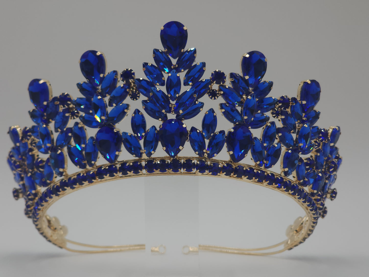 3” Quinceañera Crown with Grand Stones | Mexican Regal Tiara