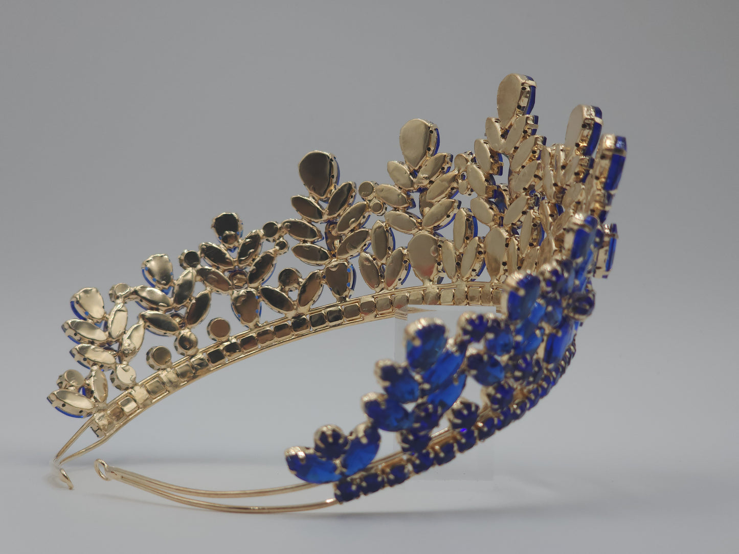 3” Quinceañera Crown with Grand Stones | Mexican Regal Tiara