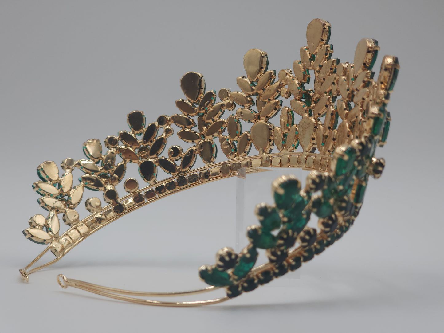 3” Quinceañera Crown with Grand Stones | Mexican Regal Tiara