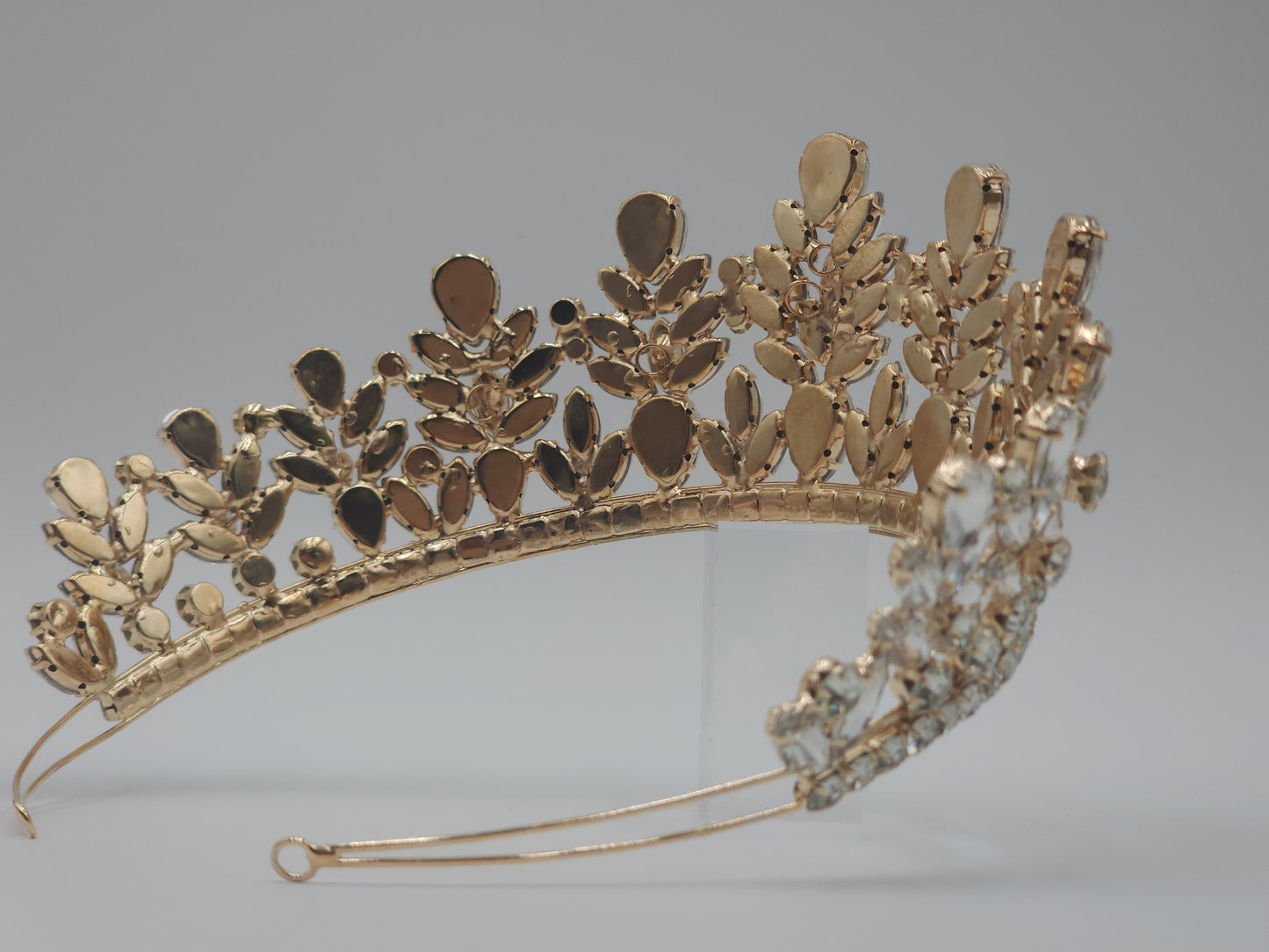 3” Quinceañera Crown with Grand Stones | Mexican Regal Tiara