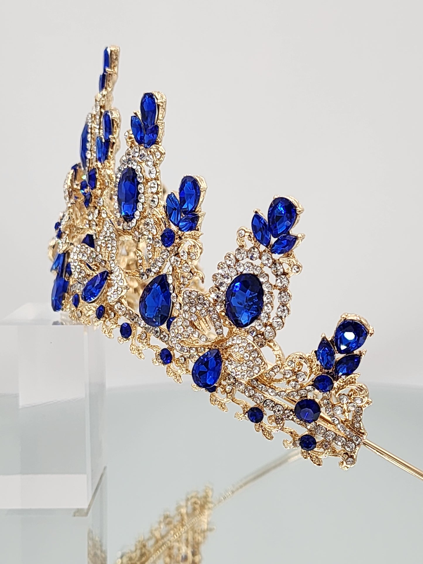 Silver Royal tiara #1402